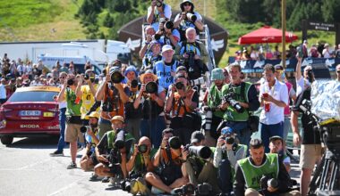A Chaotic Day In The Life Of The Photographers At The Tour de France