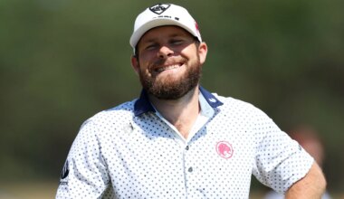 Tyrrell Hatton's response when asked how the crowds at LIV Golf UK have impacted his golf