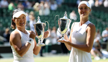 Guo, Mladenovic capture first Grand Slam crown as partners at Wimbledon