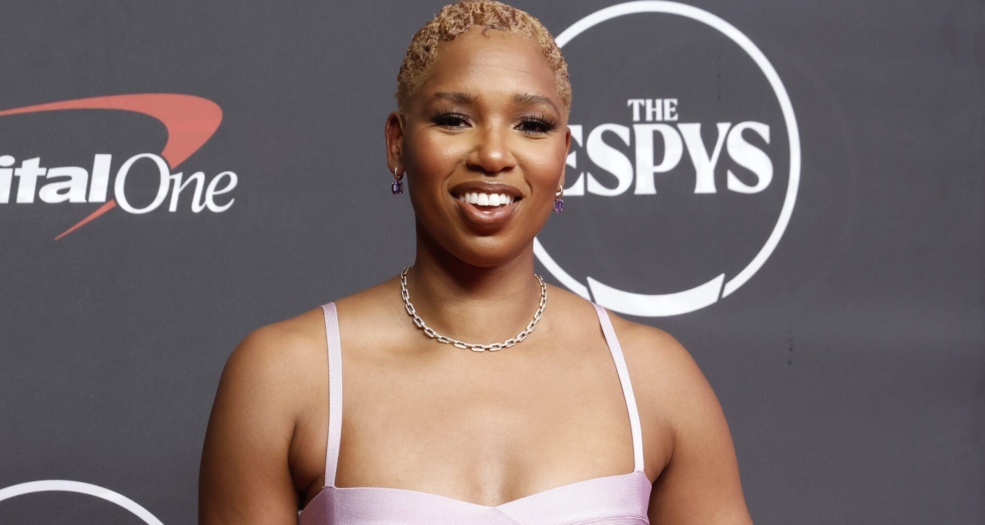 Monica McNutt attends the 2026 ESPYS on July 15, 2026, at Lincoln Center in New York City.