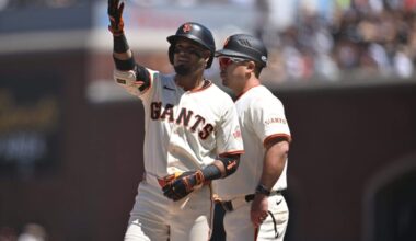 Luis Arraez, a rare delight for Giants fans, collects four hits in potential farewell game