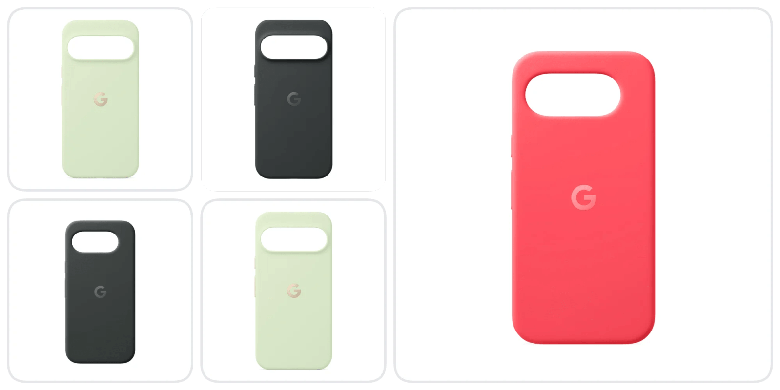 A group of cell phones