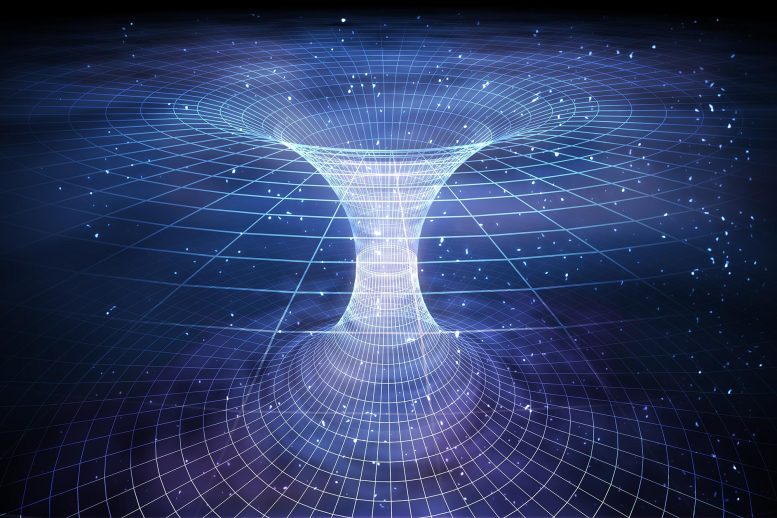 Gravity Theory Wormhole