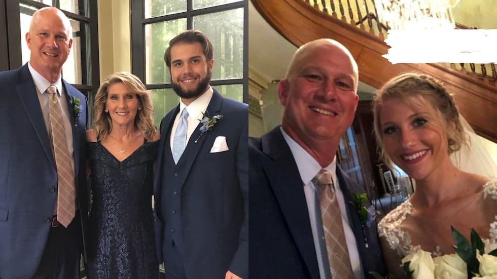 Left photo: Bo, Carla & Brendan
Right photo: Bo & Bailey
