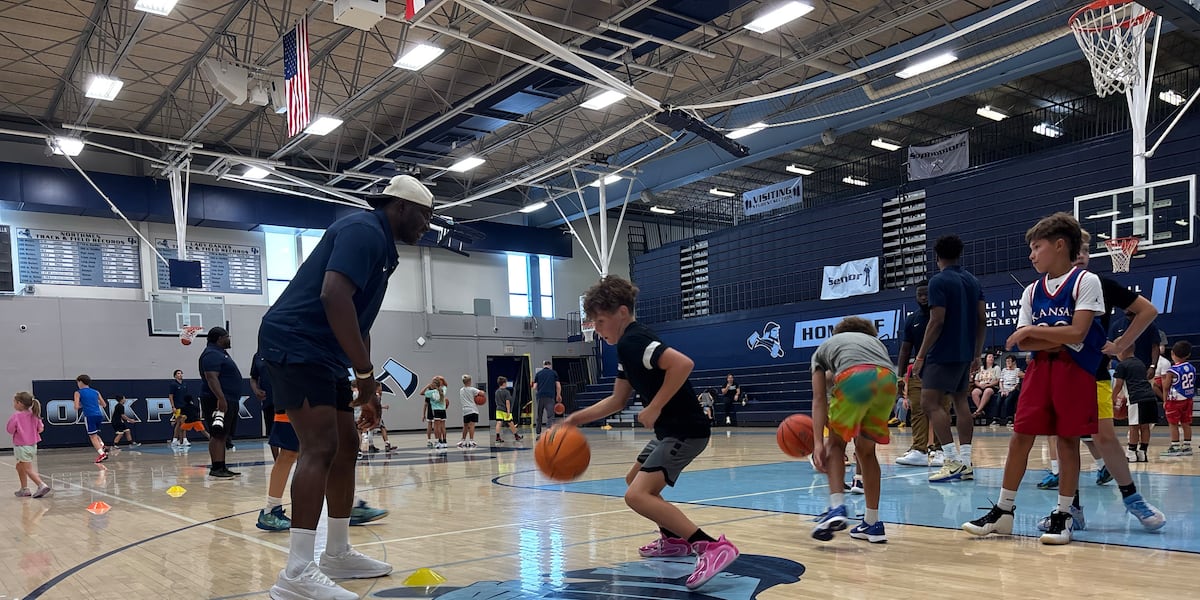 NBA player Ochai Agbaji returns home to host youth basketball camp