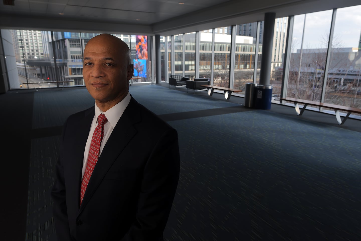 John Barros, the interim head of the Massachusetts Convention Center Authority.