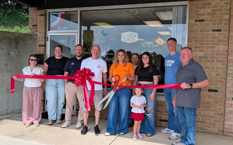 Logan County Chamber celebrates ribbon cutting for Hire a Butler Cleaning Service