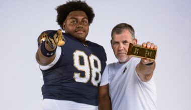 2027 Notre Dame defensive tackle target Brayden Parks