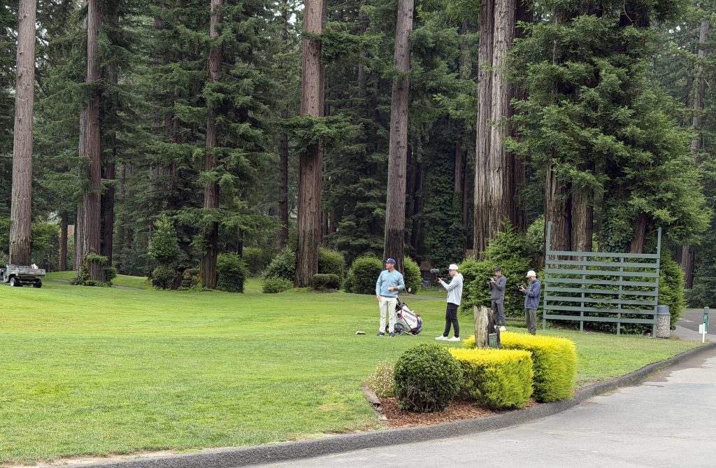 ‘Is that Bryson DeChambeau?’ Golf star turns heads at Russian River’s historic Northwood course – The Press Democrat