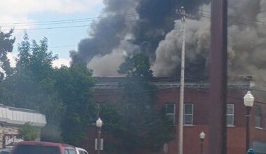 BREAKING: Crews battle blaze at Wausau business