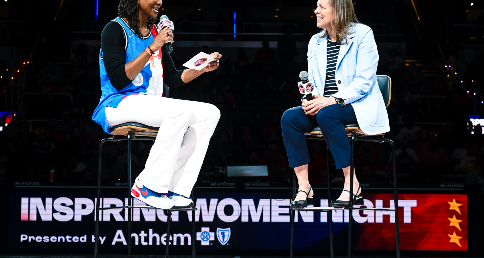 Indiana Fever honor former WNBA President Val Ackerman