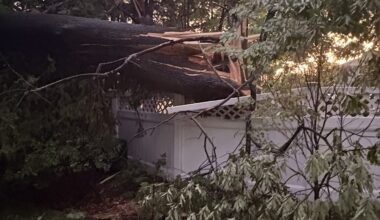 Storm Wreaks Havoc in South Orange, Maplewood