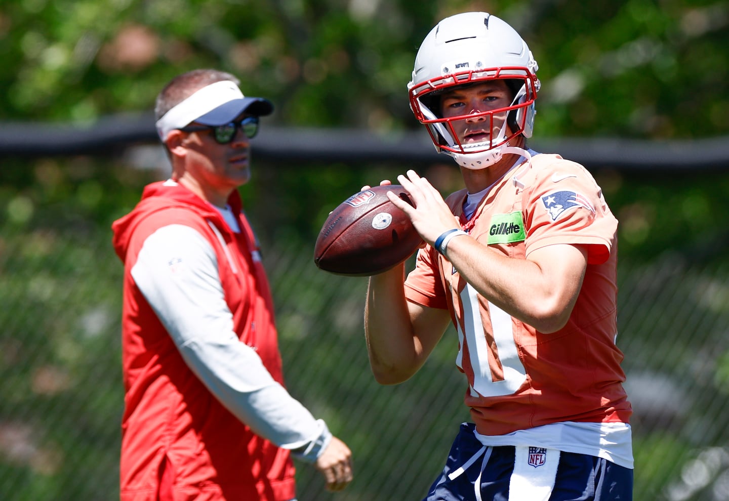 The Patriots' schedule will be much harder than last season, but Drake Maye should benefit from having a full year of working with offensive coordinator Josh McDaniels under his belt.