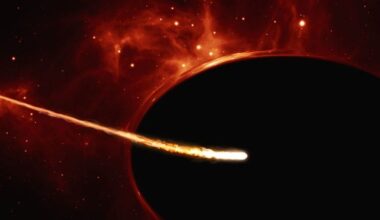 Illustration of a Sunlike Star Passing a Supermassive Black Hole