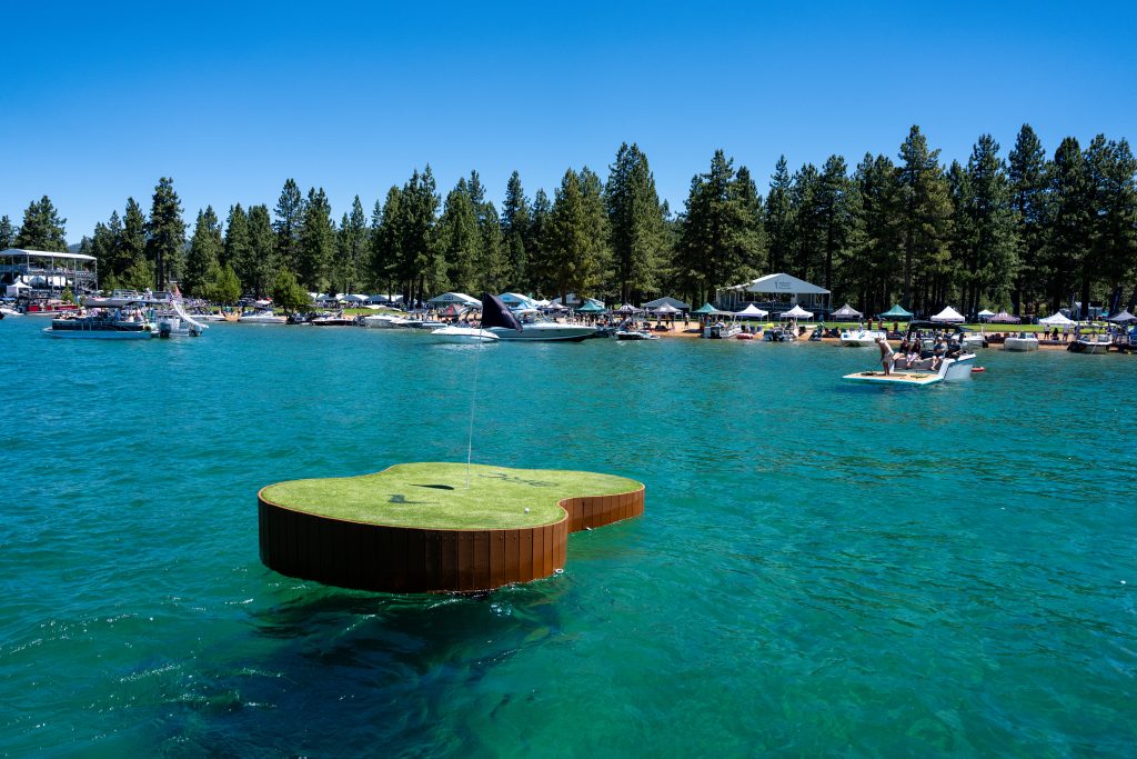 Celebrity golf has a 19th hole this year—and it floats