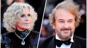 Jane Fonda and Peter Jackson at the 2026 Cannes Film Festival