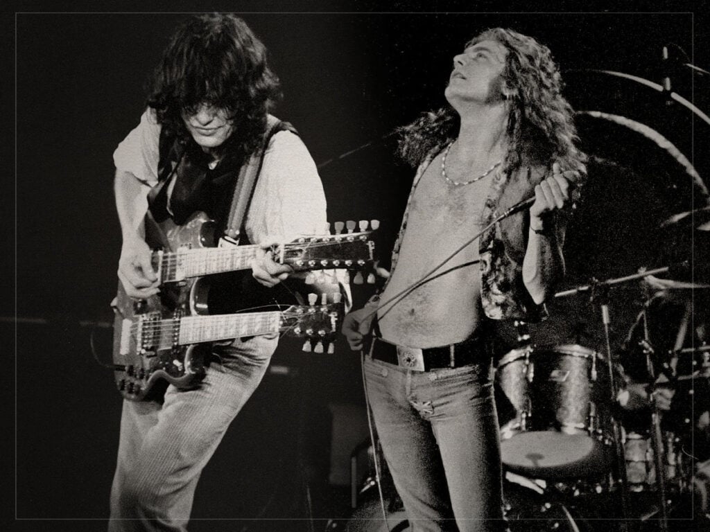 Jimmy Page - Robert Plant - Led Zeppelin - Split