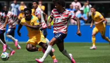 After missing last week's game against Turkey, Chris Richards (3) will return to the center of the back line for the United States against Bosnia-Herzegovina on Wednesday.