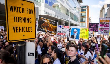 Nurses went on a one-day strike on Wednesday outside Brigham and Women's Hospital. The work stoppage lasted longer because the hospital said it was contractually obligated to provide replacement nurses with five days of work.