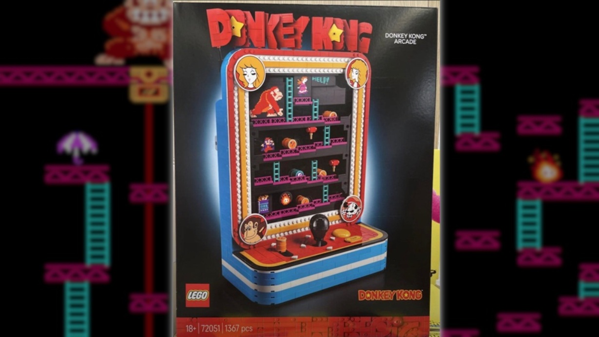 Leak reveals LEGO Donkey Kong Arcade Set