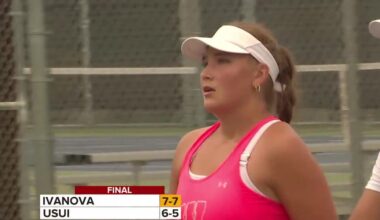 Wisconsin Badger tennis stars enjoy playing in South Dakota Open