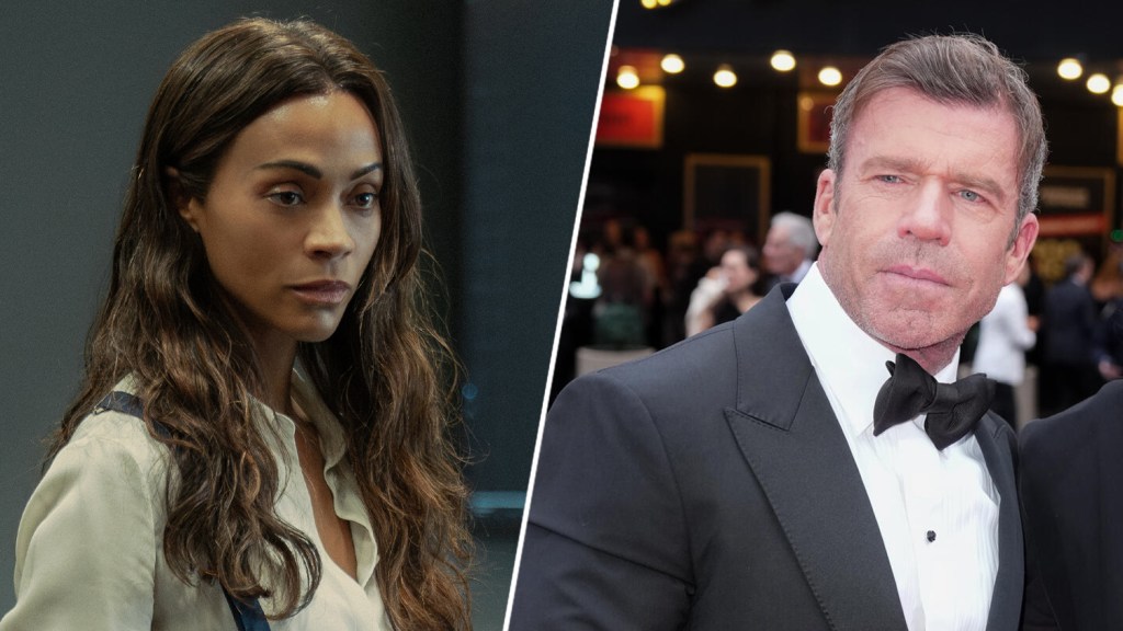Zoe Saldaña Says Taylor Sheridan Knows "How To Write Women" On 'Lioness'