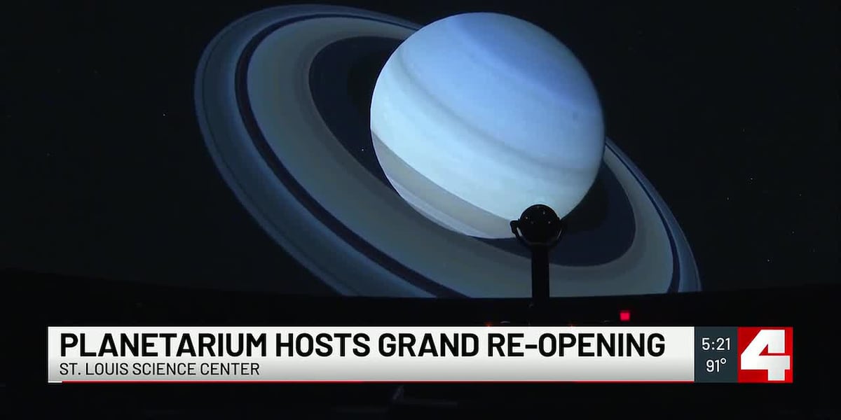St. Louis Planetarium reopens with the most advanced hybrid system in the country