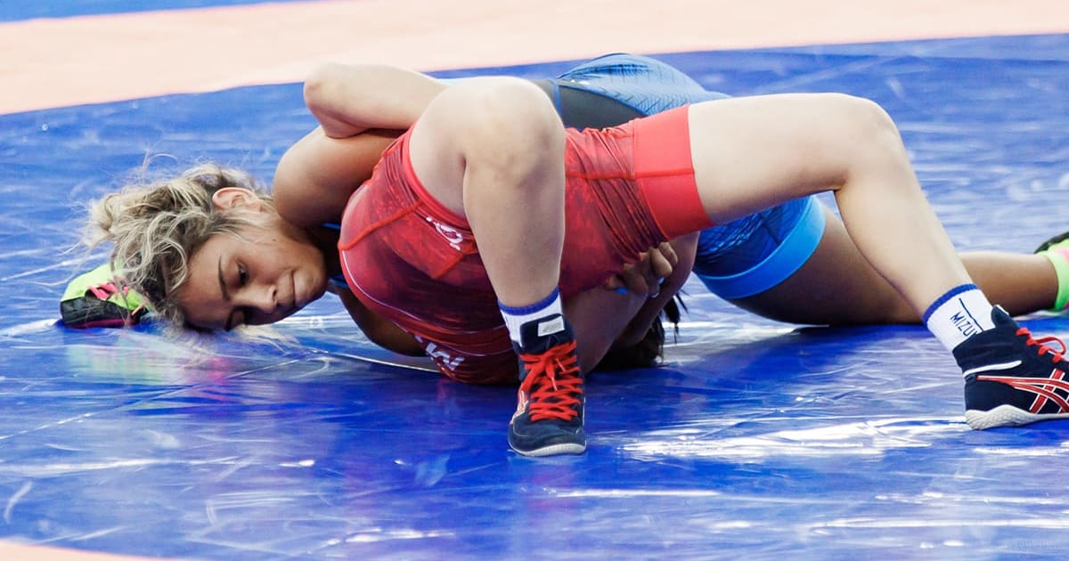 Healey Techs In Repechage Bout, U.S. Women’s Freestyle Sends Five To Tonight’s Medal Round at U17 World Championships