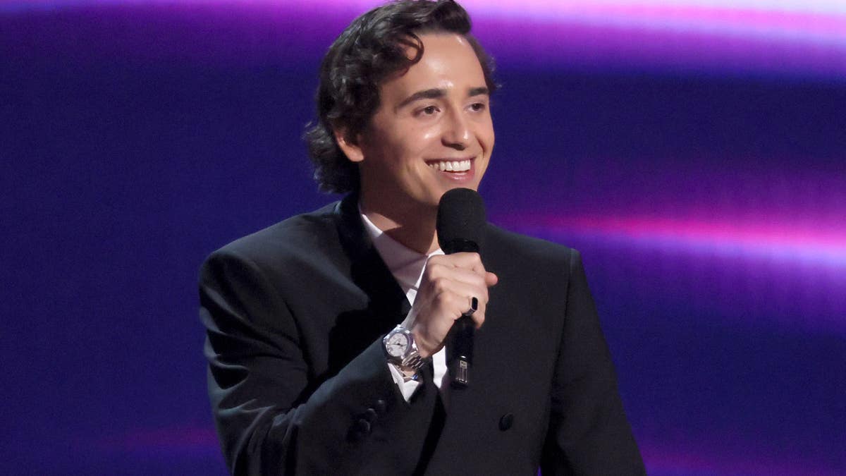 Marcello Hernández speaks onstage at the ESPY Awards