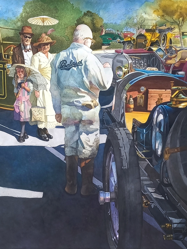 El Cajon watercolorist Chuck McPherson places second in San Diego exhibition