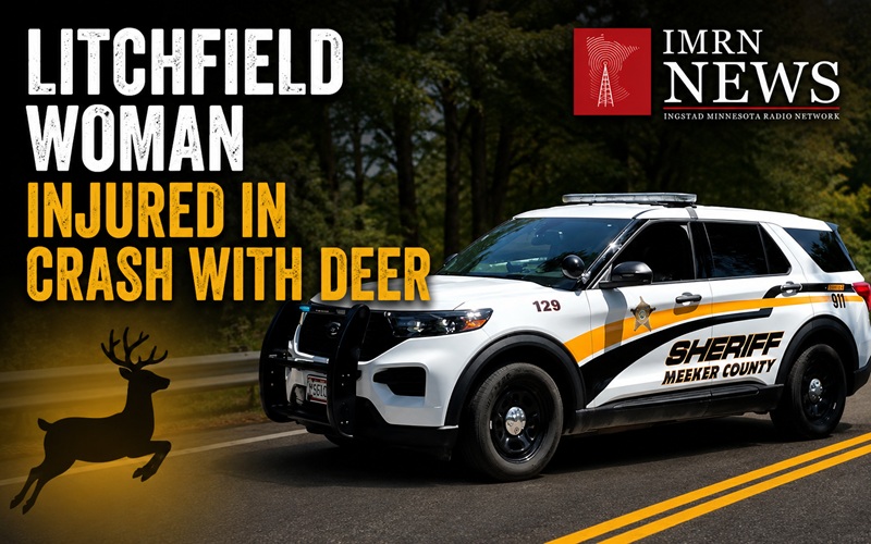 Litchfield Woman Injured After Deer Crash in Meeker County