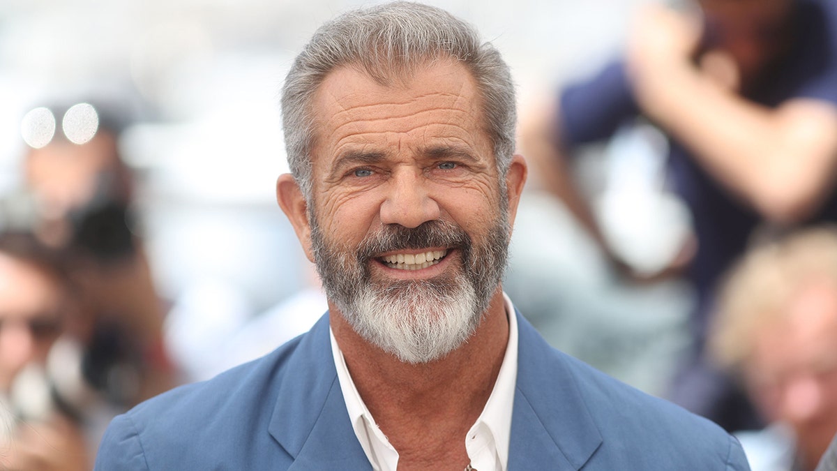 Mel Gibson on the red carpet