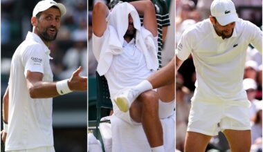 Meltdowns, outbursts and the big question now facing Novak Djokovic’s bid for Wimbledon history