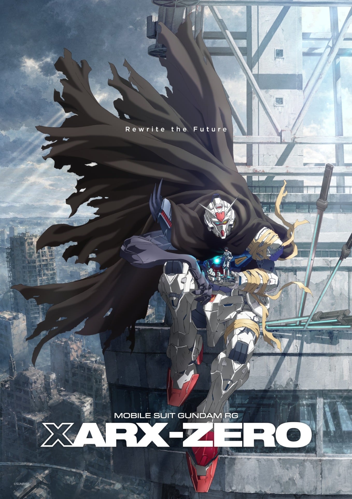 Mobile Suit Gundam RG Xarx Zero Key Visual.