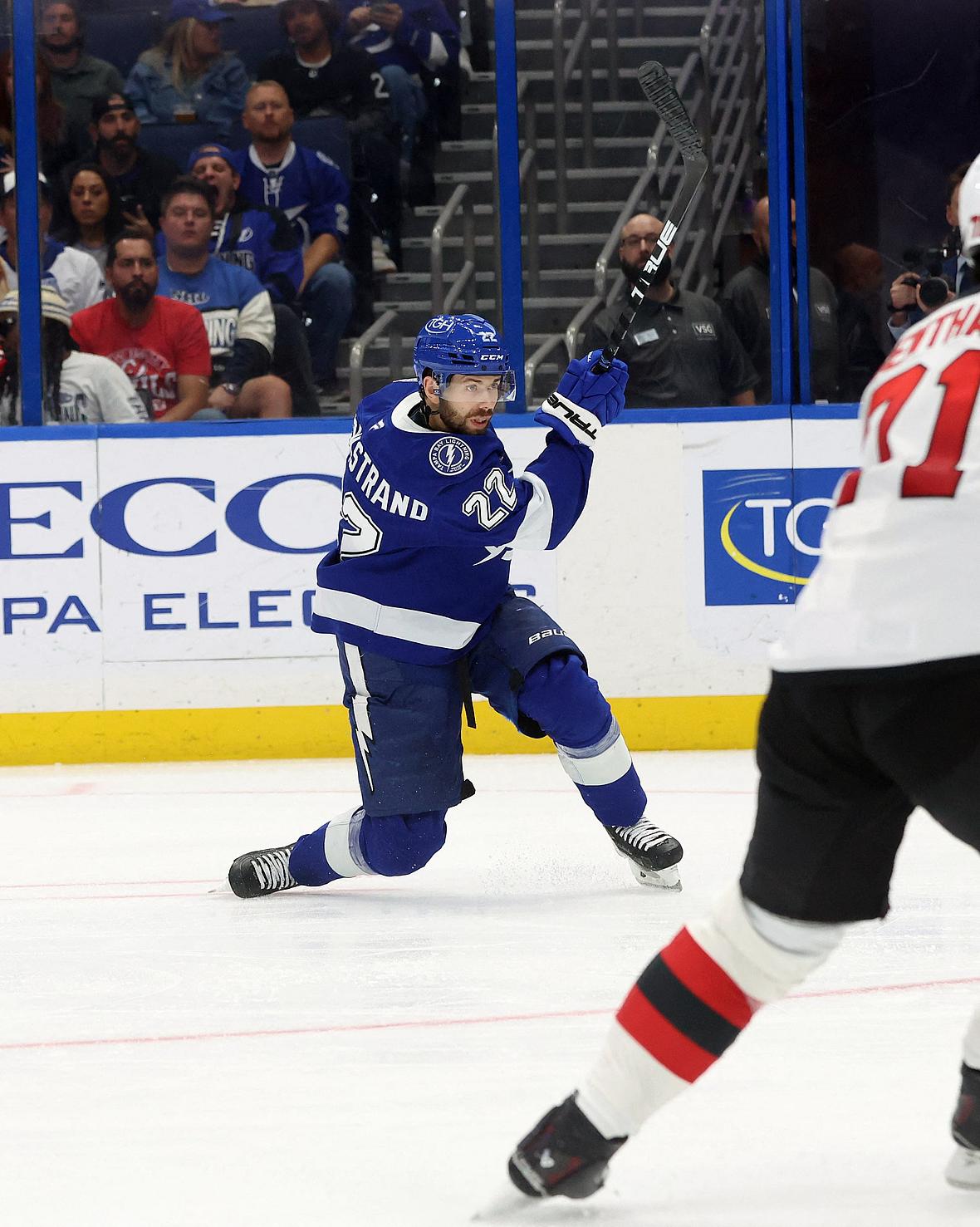 NHL: New Jersey Devils at Tampa Bay Lightning