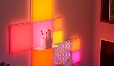 Nanoleaf’s colorful pegboard and shelf kit is half off