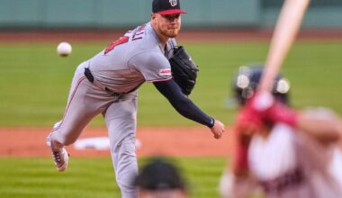 Civalli strikes out 13, Nationals snap Red Sox's 5-game win streak with 8-1 rout