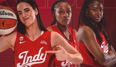 Fever flush Aces in record night for Caitlin Clark, Kelsey Mitchell, 109-75 - Indianapolis News | Indiana Weather | Indiana Traffic