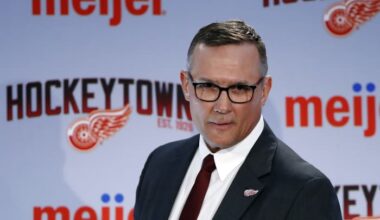 Steve Yzerman out as GM, executive VP for Detroit Red Wings