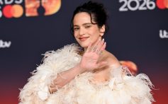 Rosalía at The BRIT Awards 2026 held at Co-op Live on February 28, 2026 in Manchester, England.