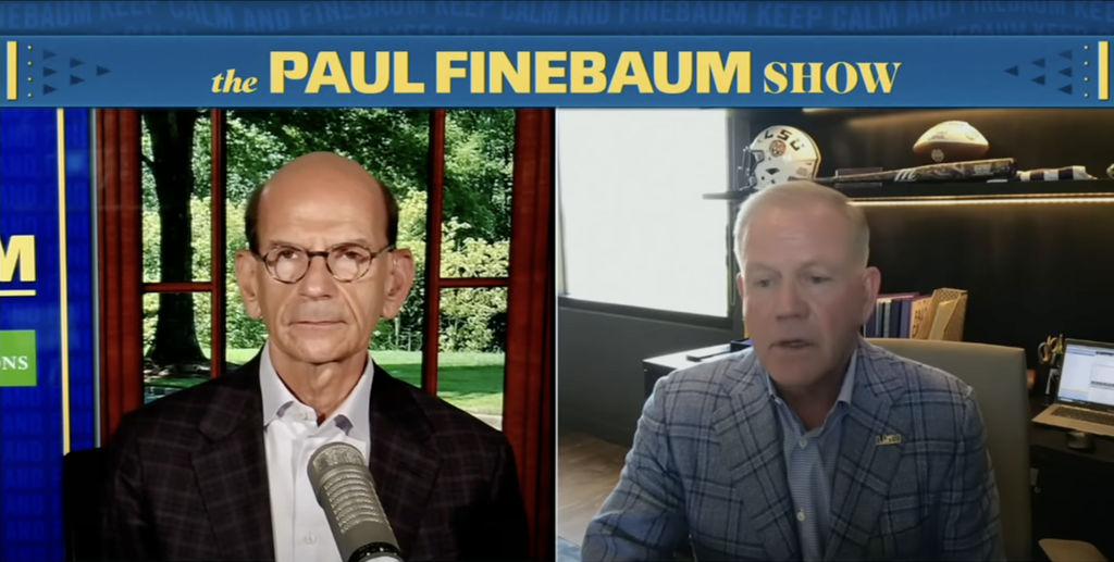 Paul Finebaum would rather have a colonoscopy than interview Brian Kelly