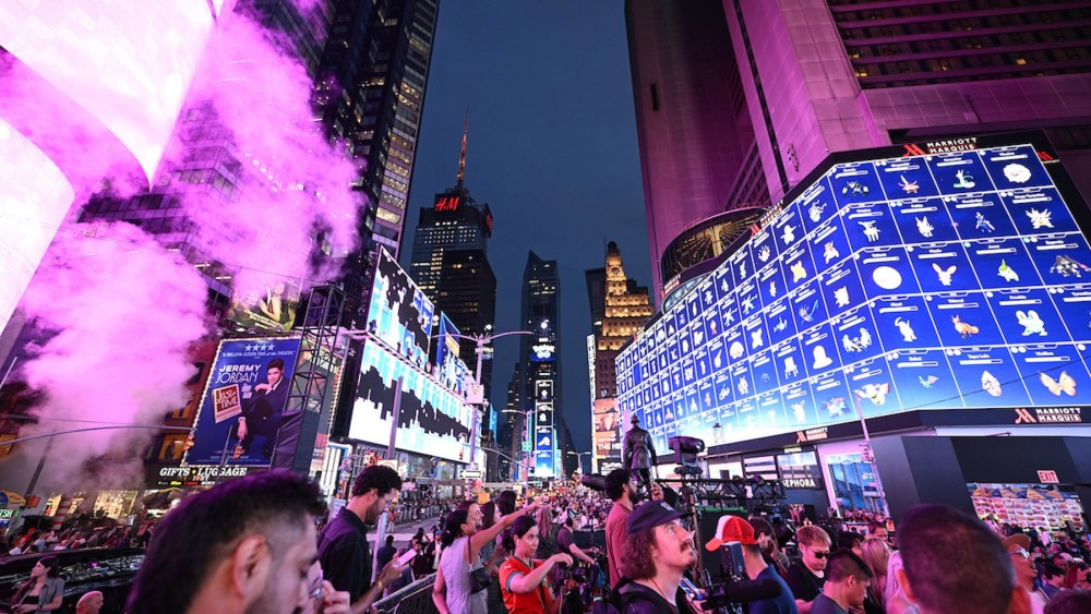 Pokemon Go Fest: 10 Year Anniversary With Mewtwo in Times Square