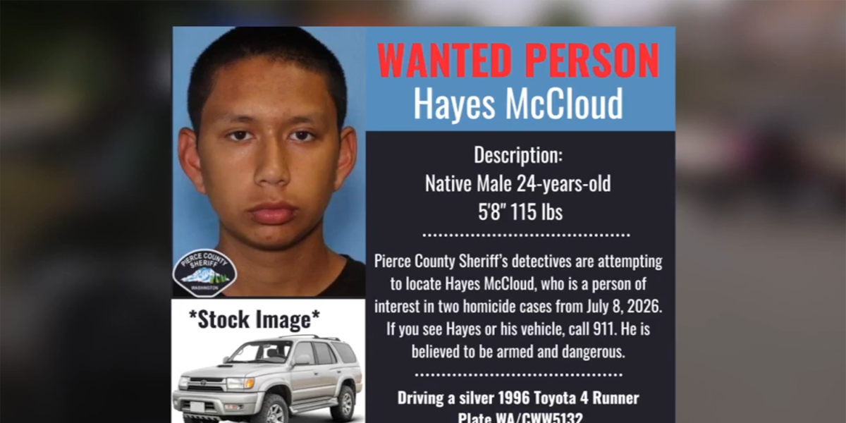 Sheriff: Washington murder suspect shot, killed by police in Seaside