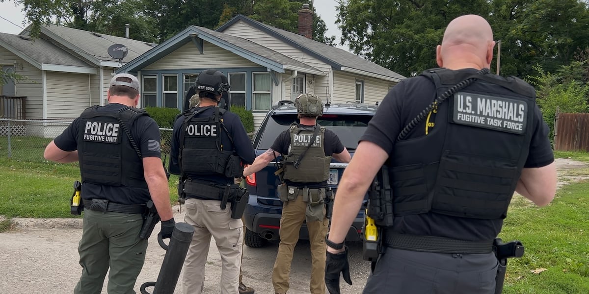 US Marshals task force arrests 61 fugitives across Iowa