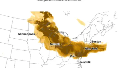 Wildfire smoke will worsen in the Northeast and Mid-Atlantic through Friday - The Washington Post