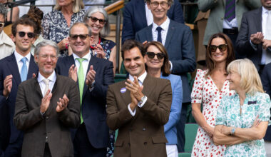 Tennis greats among Royal Box guests on Day 8 - Wimbledon