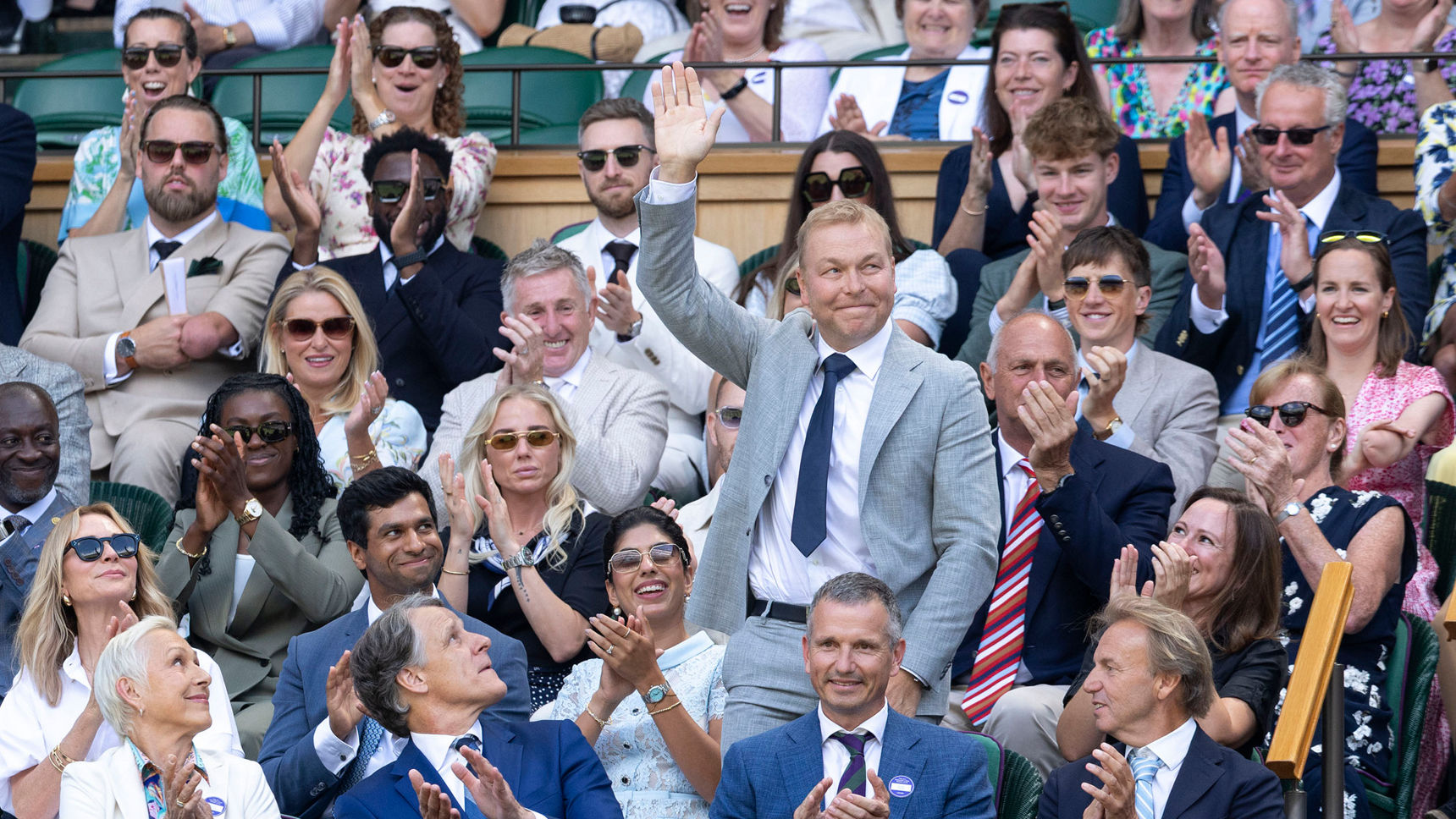 Sports stars celebrated in Royal Box on Day 6 - Wimbledon