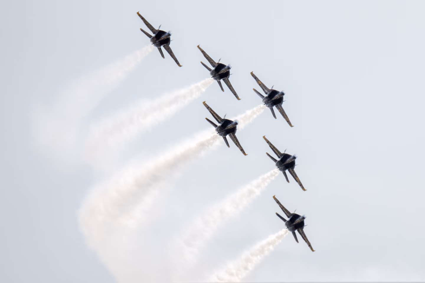 A 9-hour procession of military aircraft for America’s 250th takes off in D.C. - The Washington Post