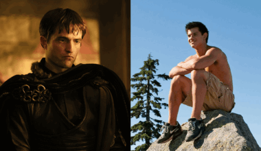 Robert Pattinson in 'The Odyssey' and Taylor Lautner in 'The Twilight Saga: Eclipse.'