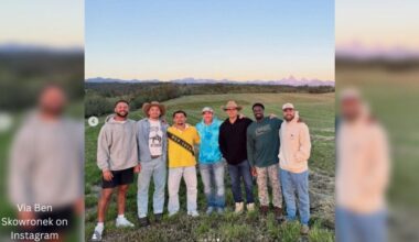 Look: Steelers' Pass-Catchers Spend Time With Rodgers, Rudolph
